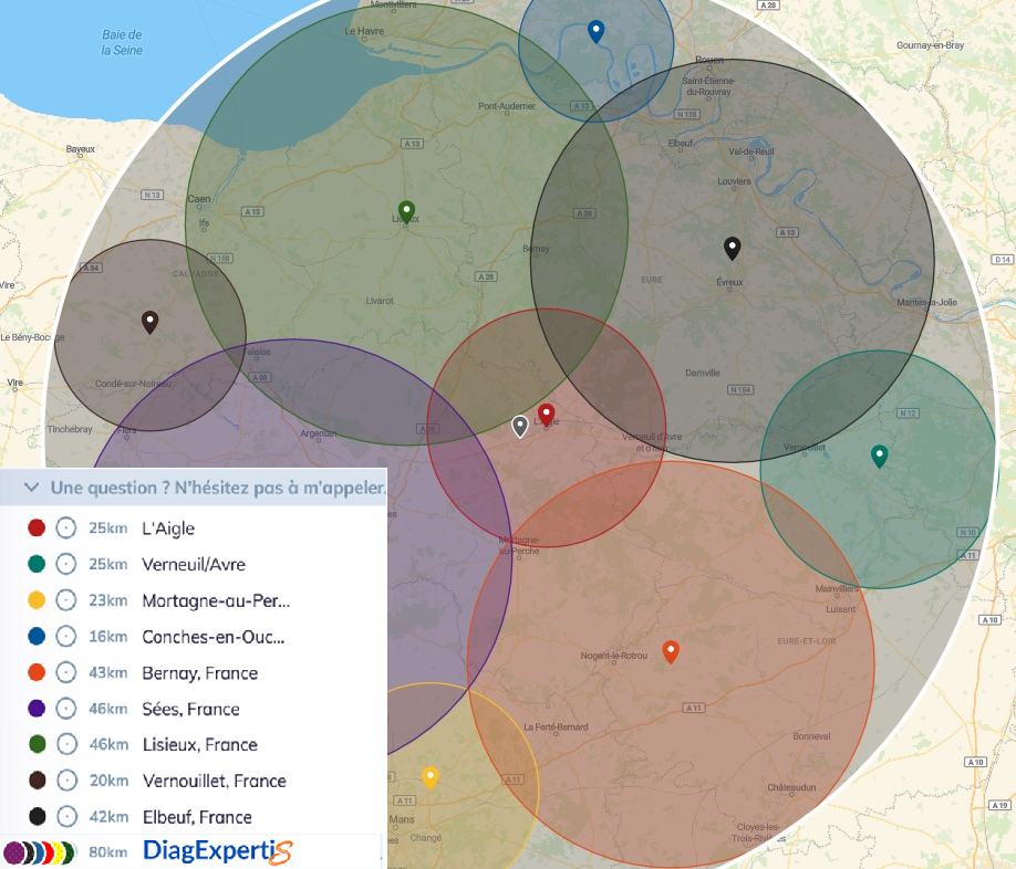 Diagnostics Immobiliers Conches en Ouche 27190